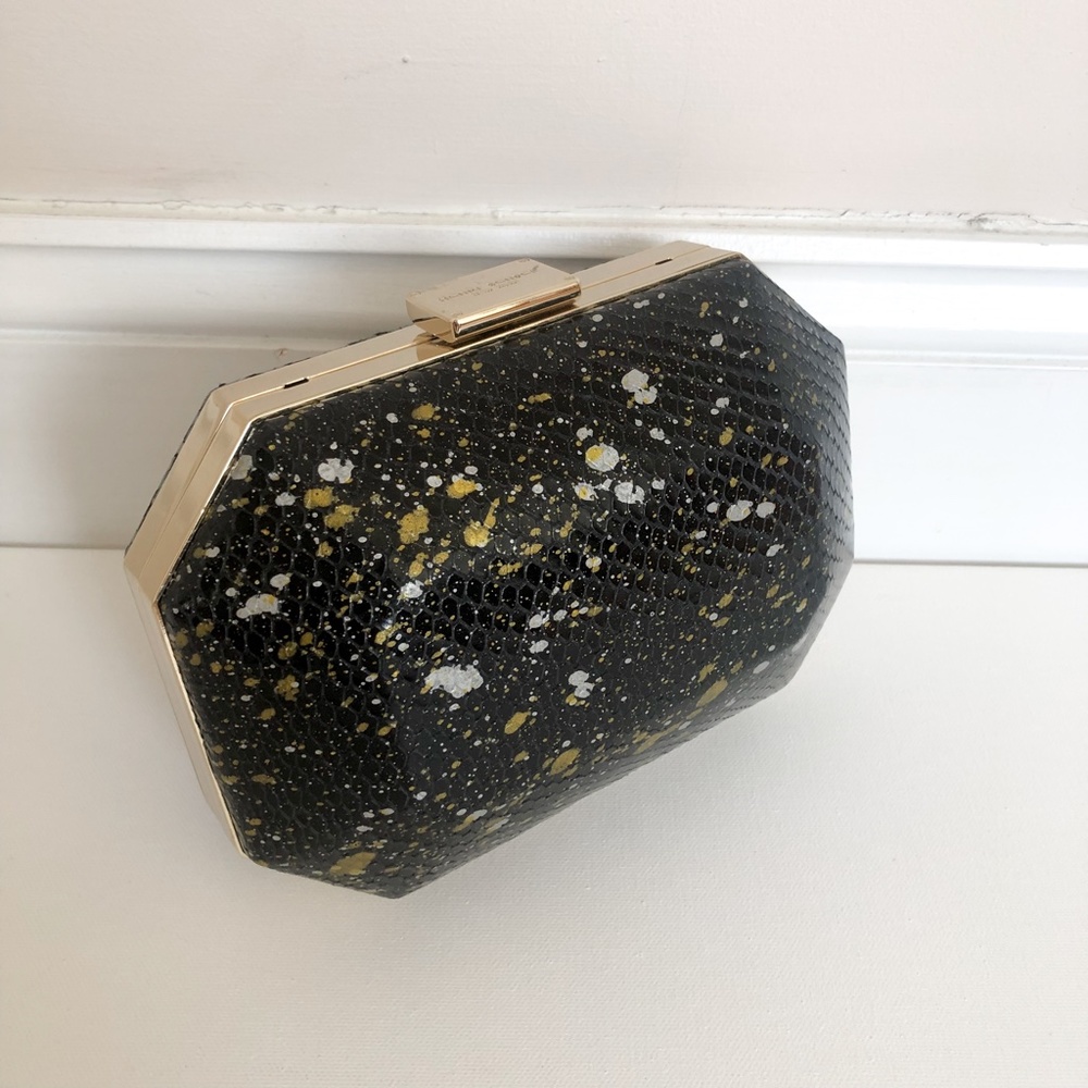 [Henri Bendel] Splatter Print Minaudière